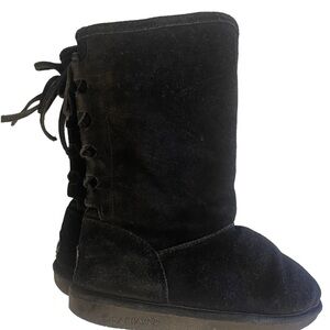 Like New Black BearPaw fur lined boots women’s size 5